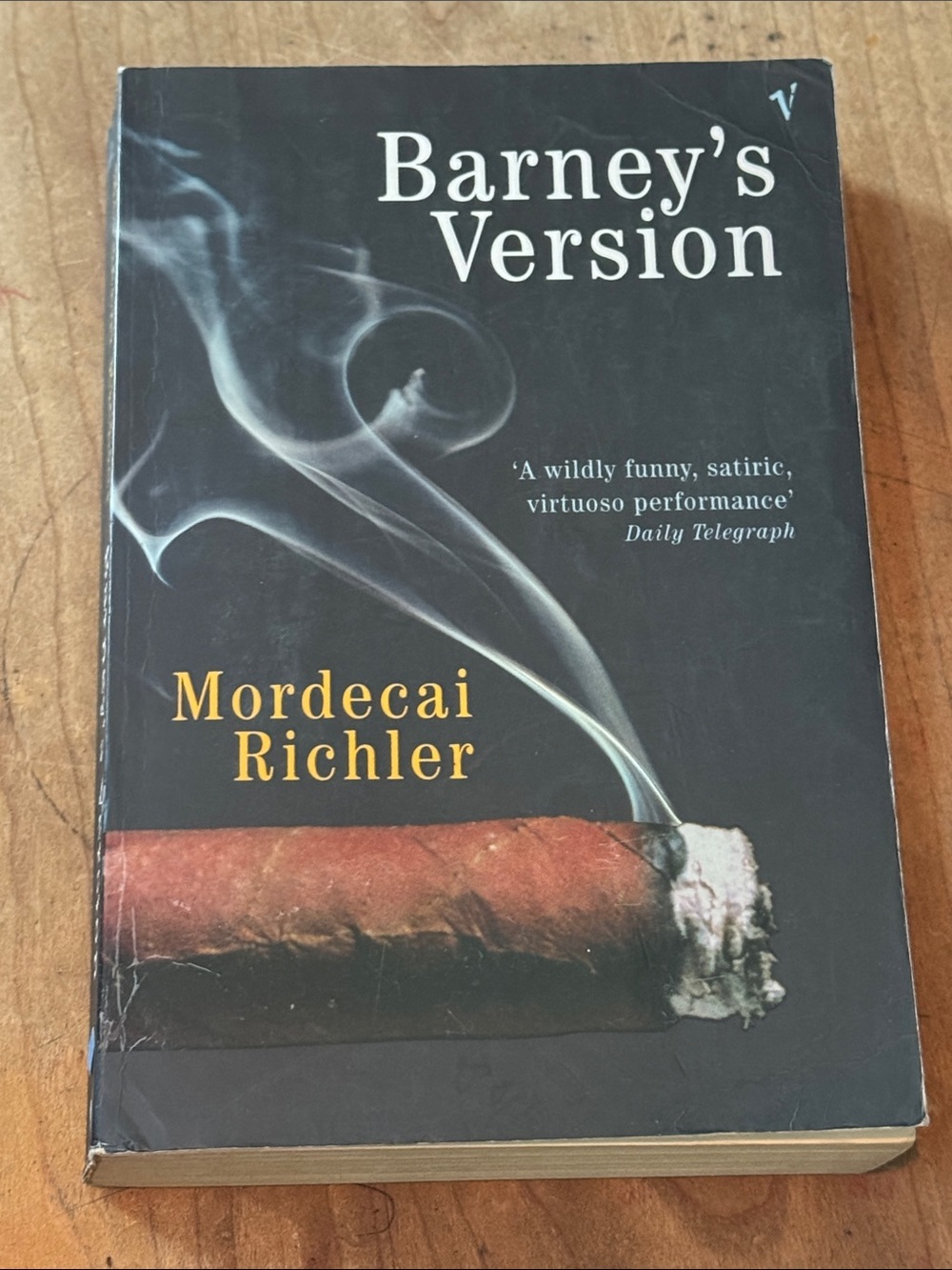 Barney's Version by Mordecai Richler - paperback soft cover Book